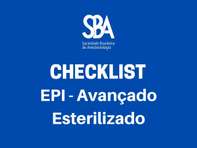 Checklist EPI – Avançado esterilizado (4ª versão )