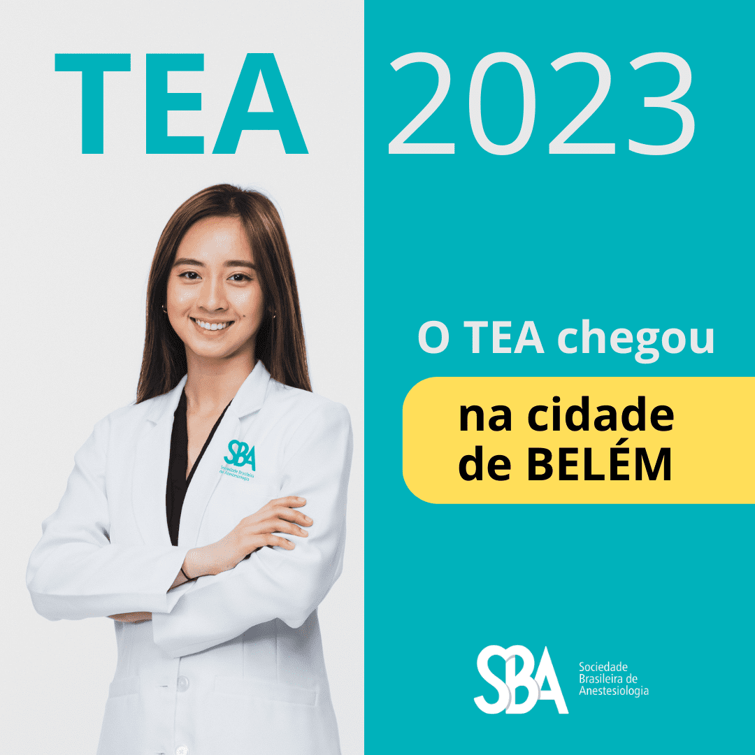 O TEA chegou na cidade de Belém