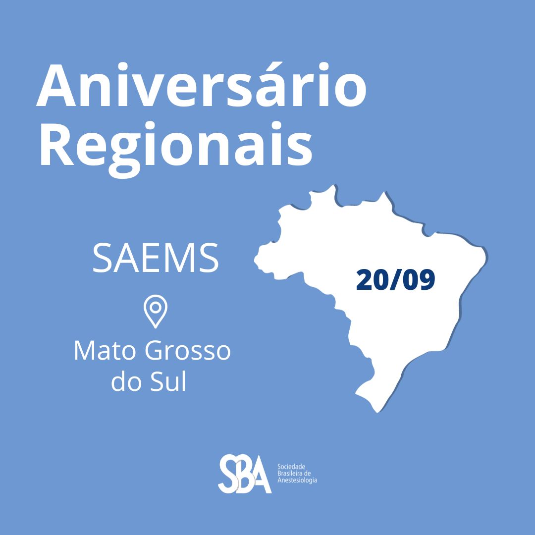Aniversário Regional SAEMS – Mato Grosso do Sul