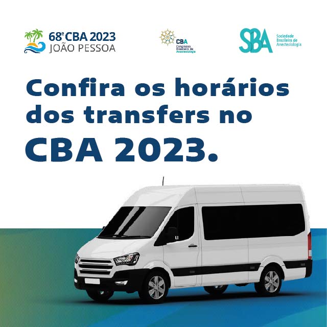 Confira os horários do transfer no CBA 2023