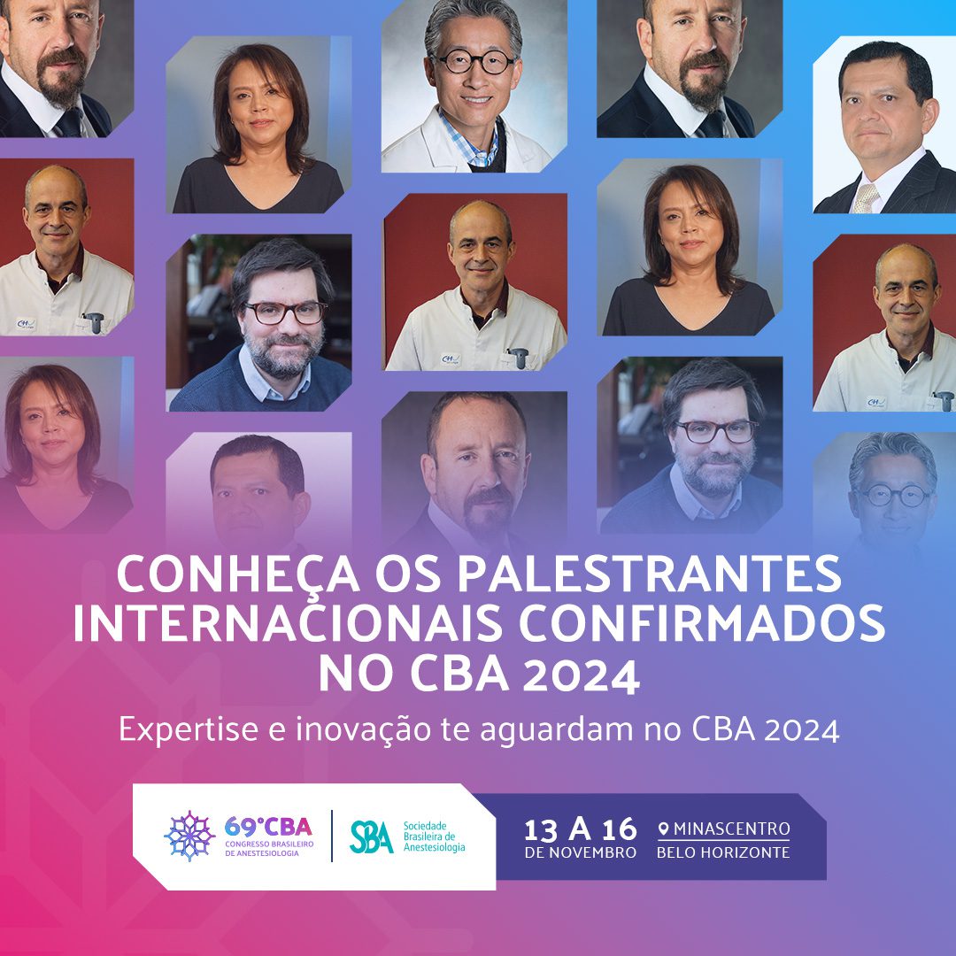 Conheça os palestrantes internacionais confirmados no CBA 2024
