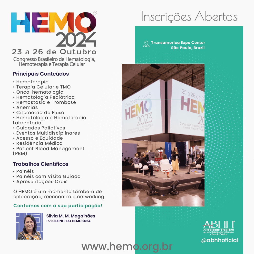Congresso Brasileiro de Hematologia, Hemoterapia e Terapia Celular