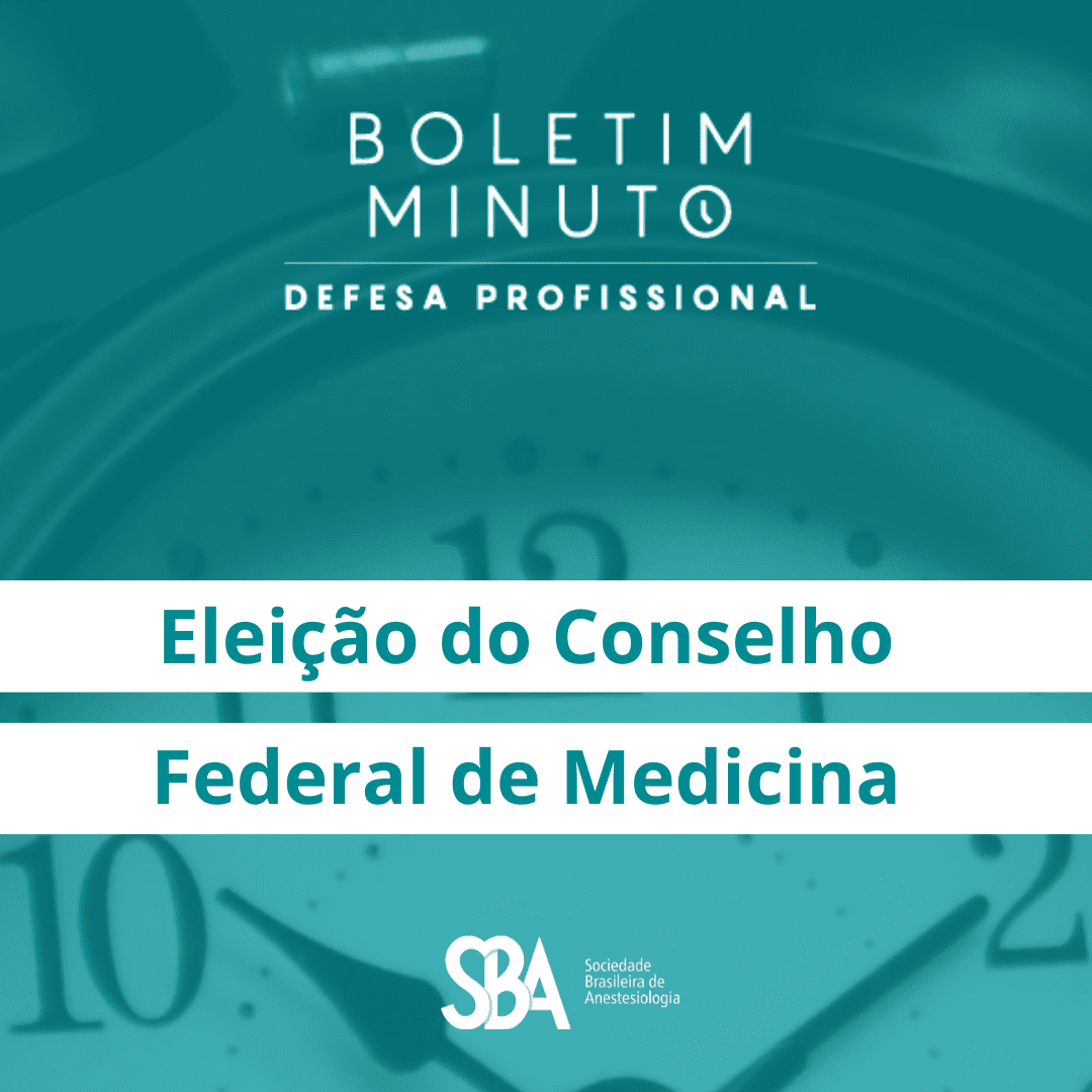 Boletim Minuto – Eleições CFM