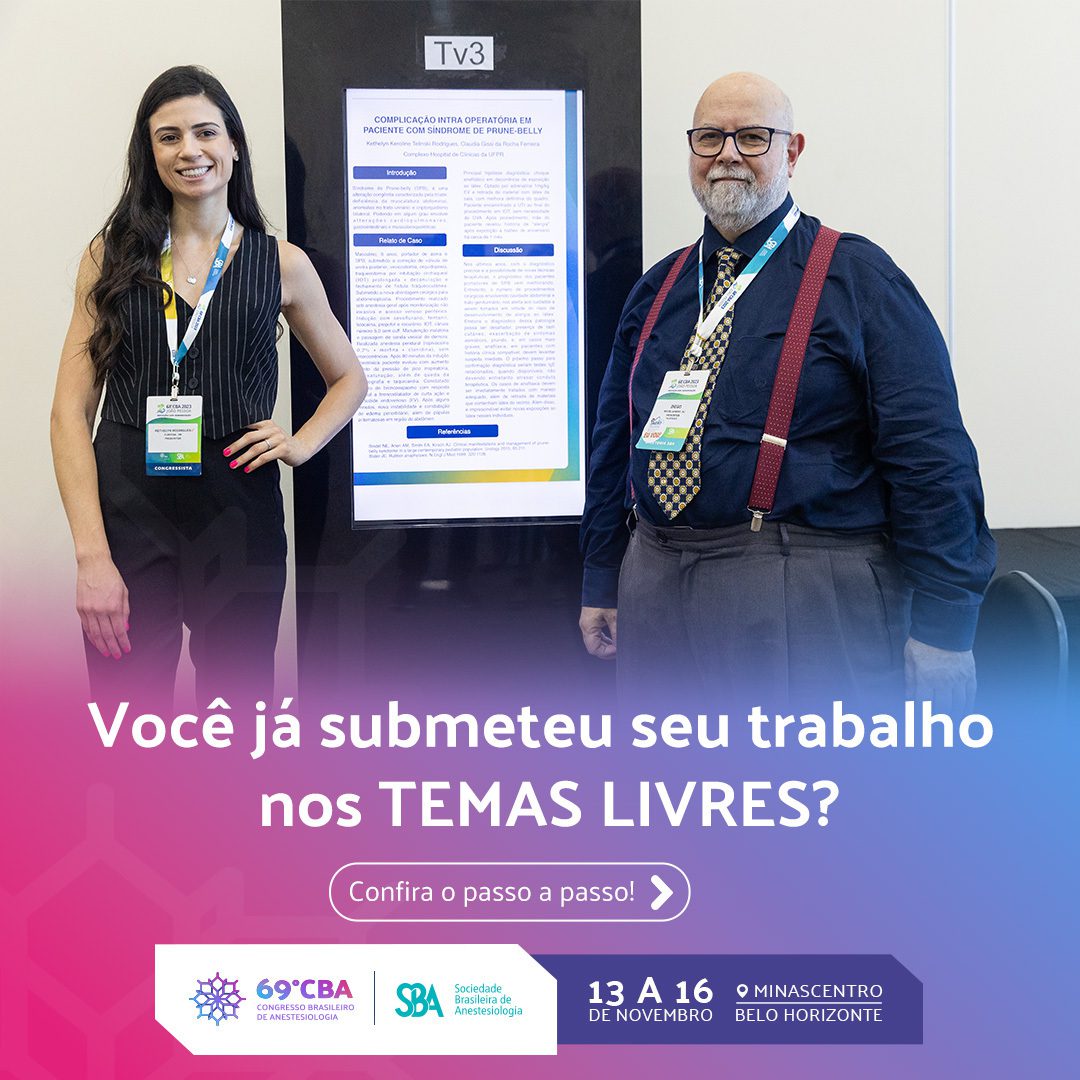 Último dia para a submissão de trabalhos nos TEMAS LIVRES