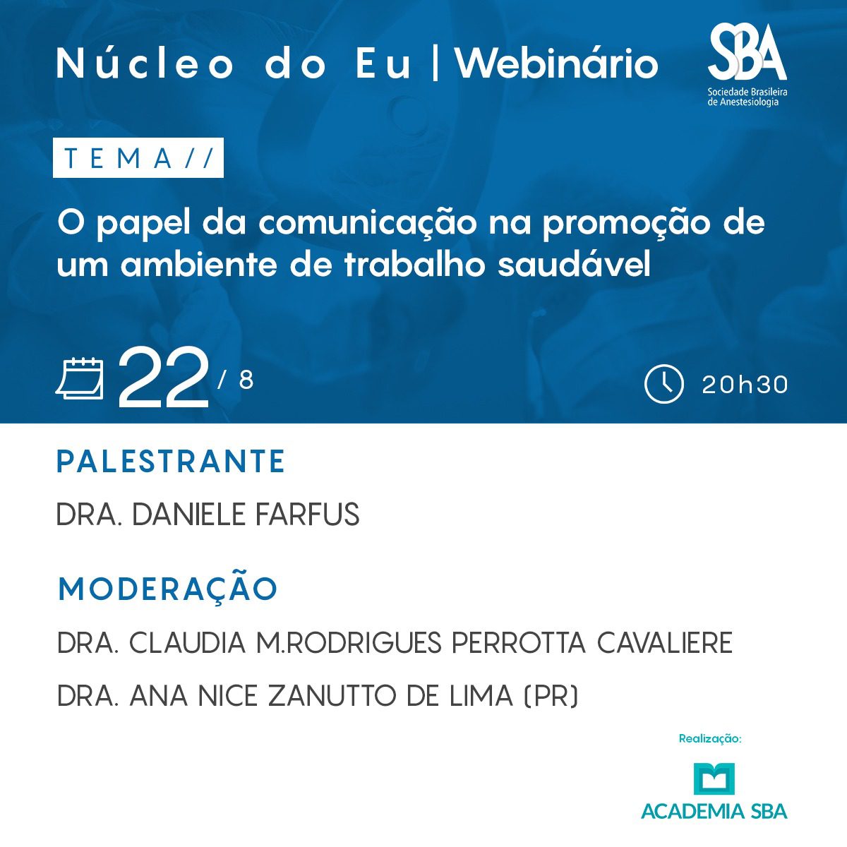 Webinário – Núcleo do Eu