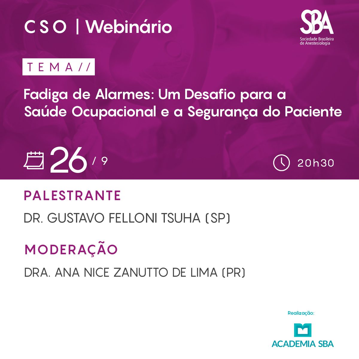 Webinário – CSO