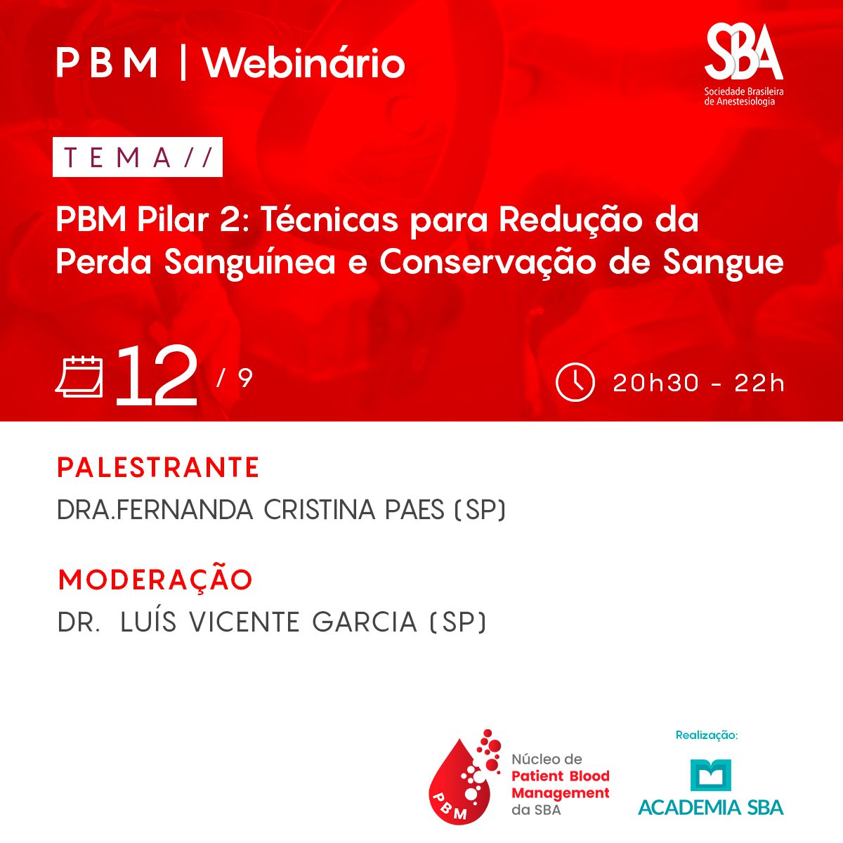 Webinário PBM