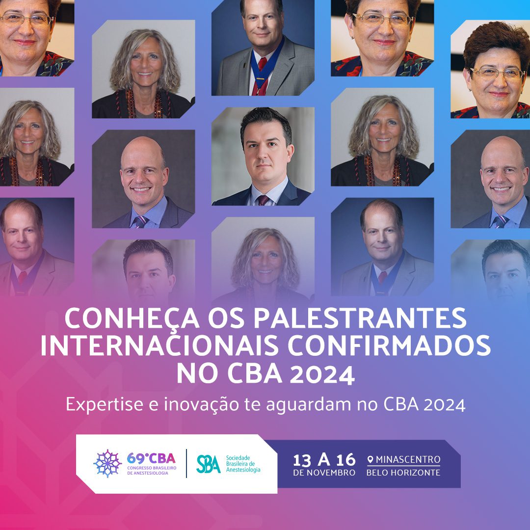 Conheça alguns dos palestrantes internacionais que participarão do CBA 2024.