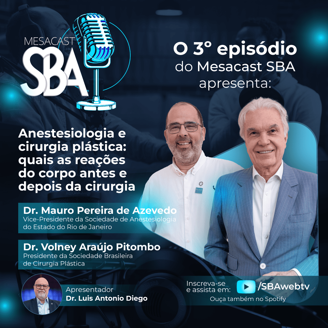 3º Episódio Mesacast – Anestesiologia e cirurgia plástica