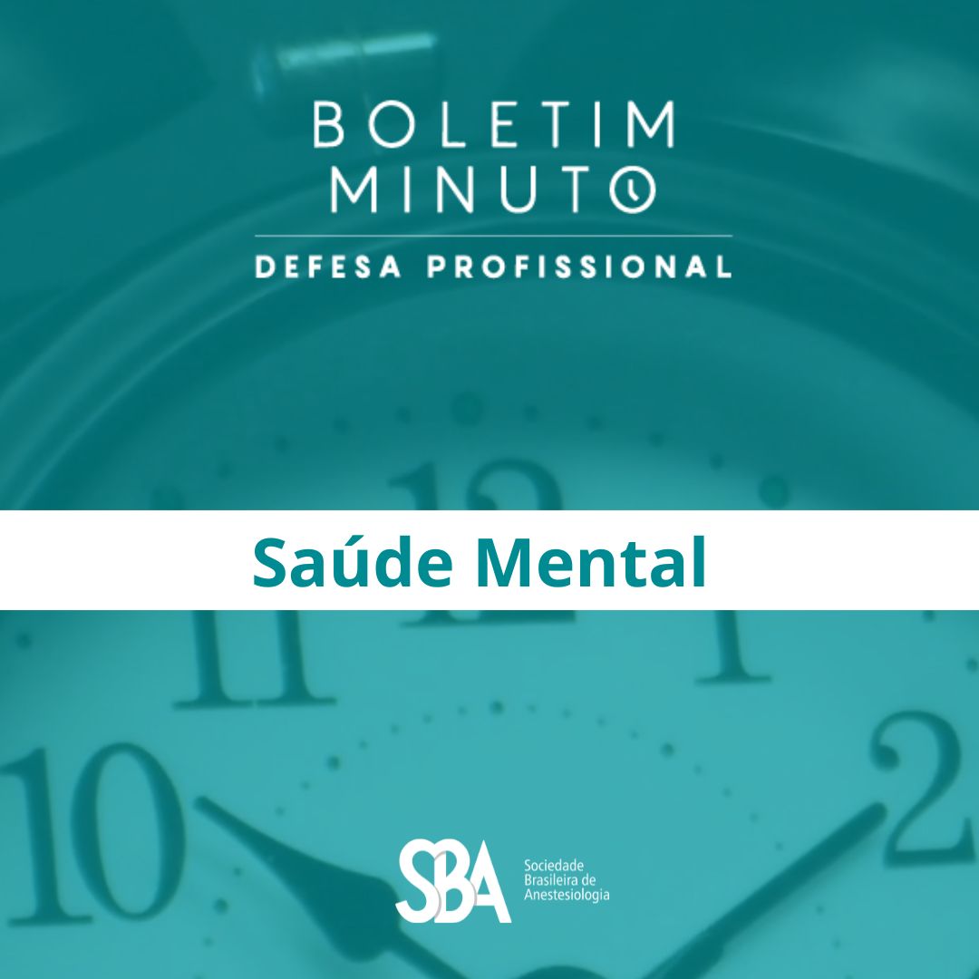 Boletim Minuto – Saúde Mental