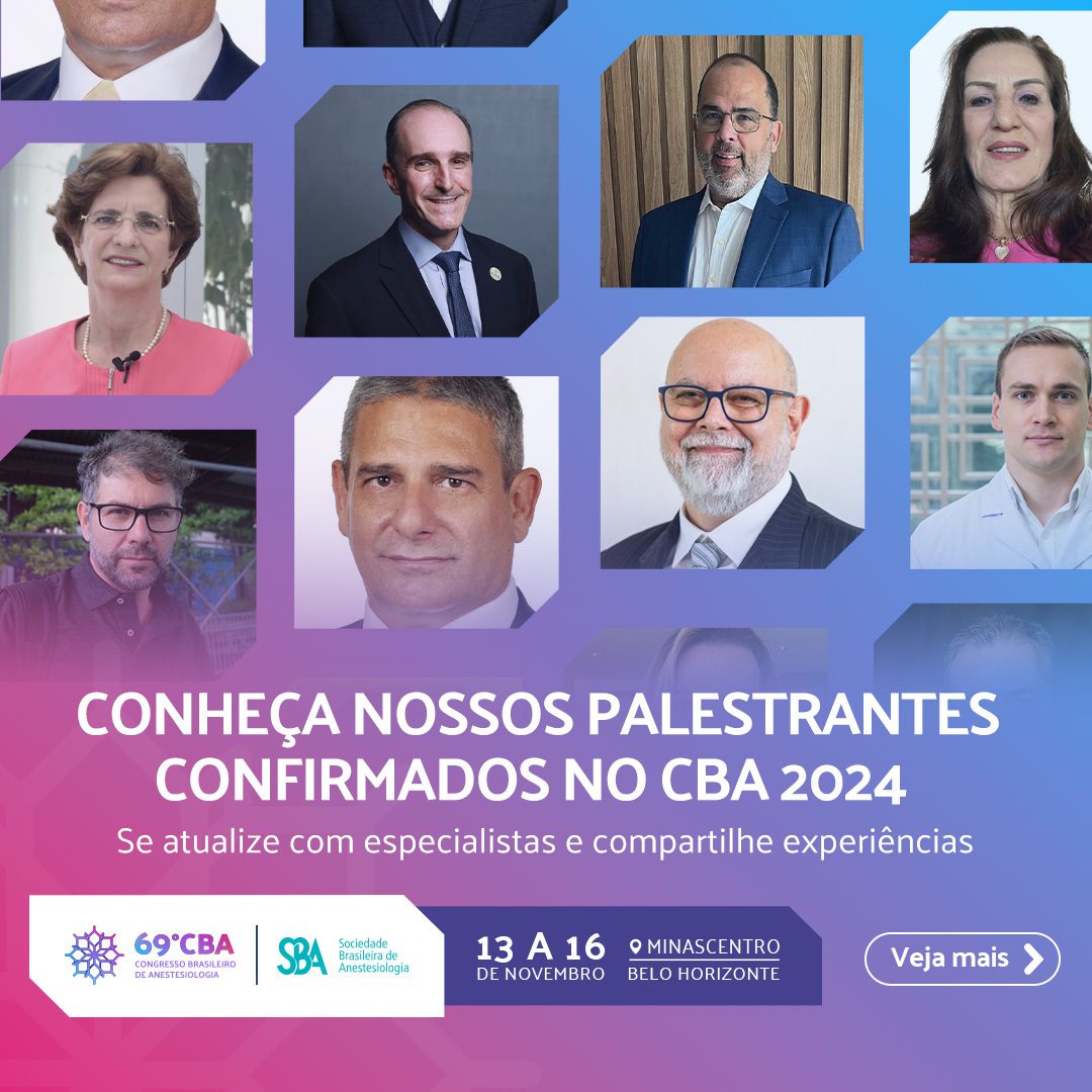 Conheça nossos palestrantes confirmados no CBA 2024