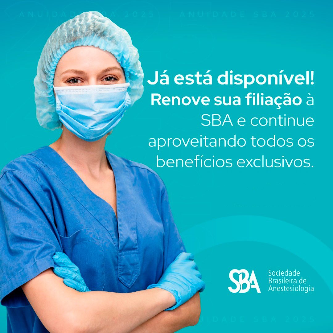 Renove sua filiação à SBA e continue aproveitando todos os benefícios exclusivos